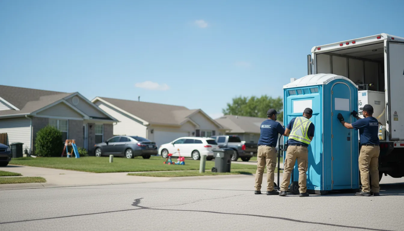 Standard Porta Potty Rentals in Bluffton, IN near me